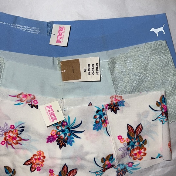 (S) 3pk No Show (PINK) VICTORIA’S SECRET Panties Underwear - Picture 9 of 10